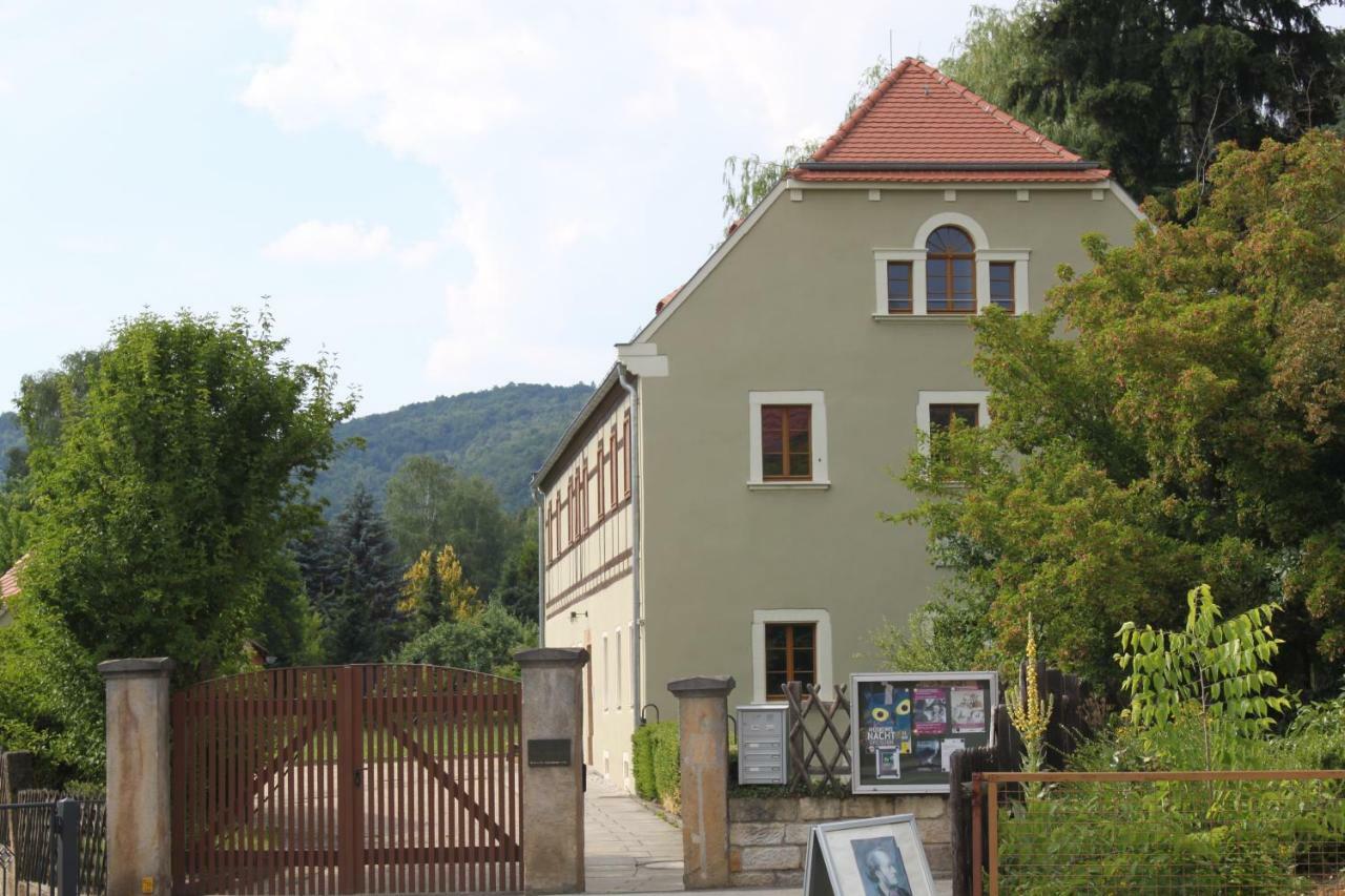 Ferienwohnung Natur Und Kunst Dresde Exterior foto